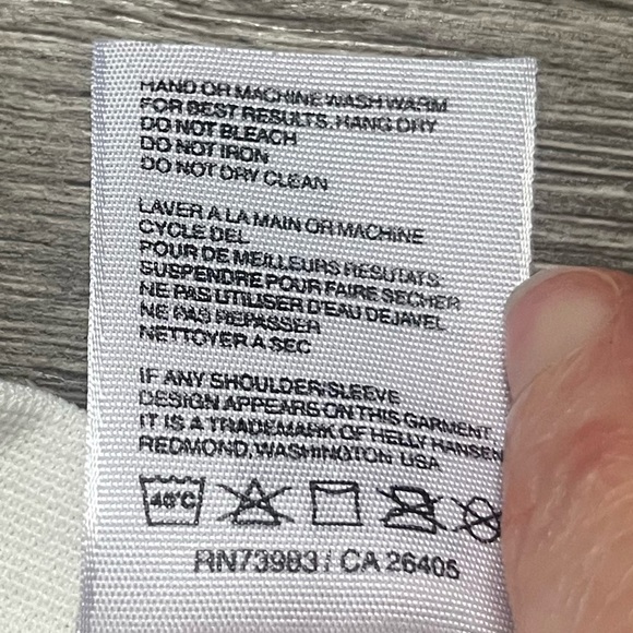 Helly Hansen White Long Sleeve Thermal Outdoor Active Performance Shirt Size S - Picture 5 of 8